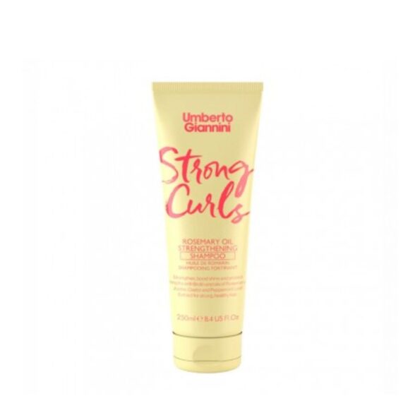 Umberto Giannini Strong Curls Rosemary Oil Champú 250ml